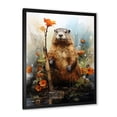 thumbnail image 2 of Designart "Imaginative Beaver Fantasy I" Animals Beaver Picture Framed Wall Decor, 2 of 5