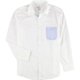 thumbnail image 1 of bar III Camisa de vestir elástica con botones para hombre, blanca, 14-14.5, 1 of 2