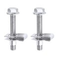 thumbnail image 2 of 2 Piezas Tornillo para Correa de Tanque de Combustible Juego de Tornillos y Tuercas de Montaje de Acero Inoxidable Kit de Repuesto de Hardware Metálico para Automóviles Adecuado para, 2 of 8