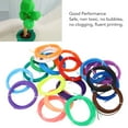 thumbnail image 4 of 3D Printing Pen Filament Refill, Bubble Free 1.75mm 3D Printing Pen Filament 70 Degrees Celsius -100 Degrees Celsius  Printing Temperature 20 Colors Soft  For DIY, 4 of 8