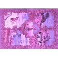 thumbnail image 1 of Ahgly Company Indoor Rectangle Animal Purple Traditional Area Rugs, 4' x 6', 1 of 4