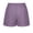 Purple, variant on Bxsruta Men's Cotton Casual Drawstring Shorts Elastic Waist Multi-Pocket Comfortable Straight Leg Summer Shorts for Daily Wear