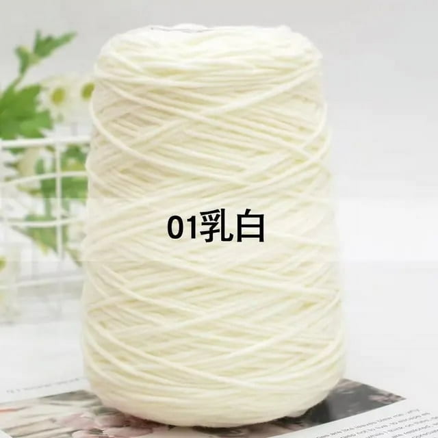 Milk Cotton Yarn 8 Strands Tufting Art Embroidery Rug Crochet Hook Thread Knitting Material DIY Poke Embroidery Tufting TJ7786