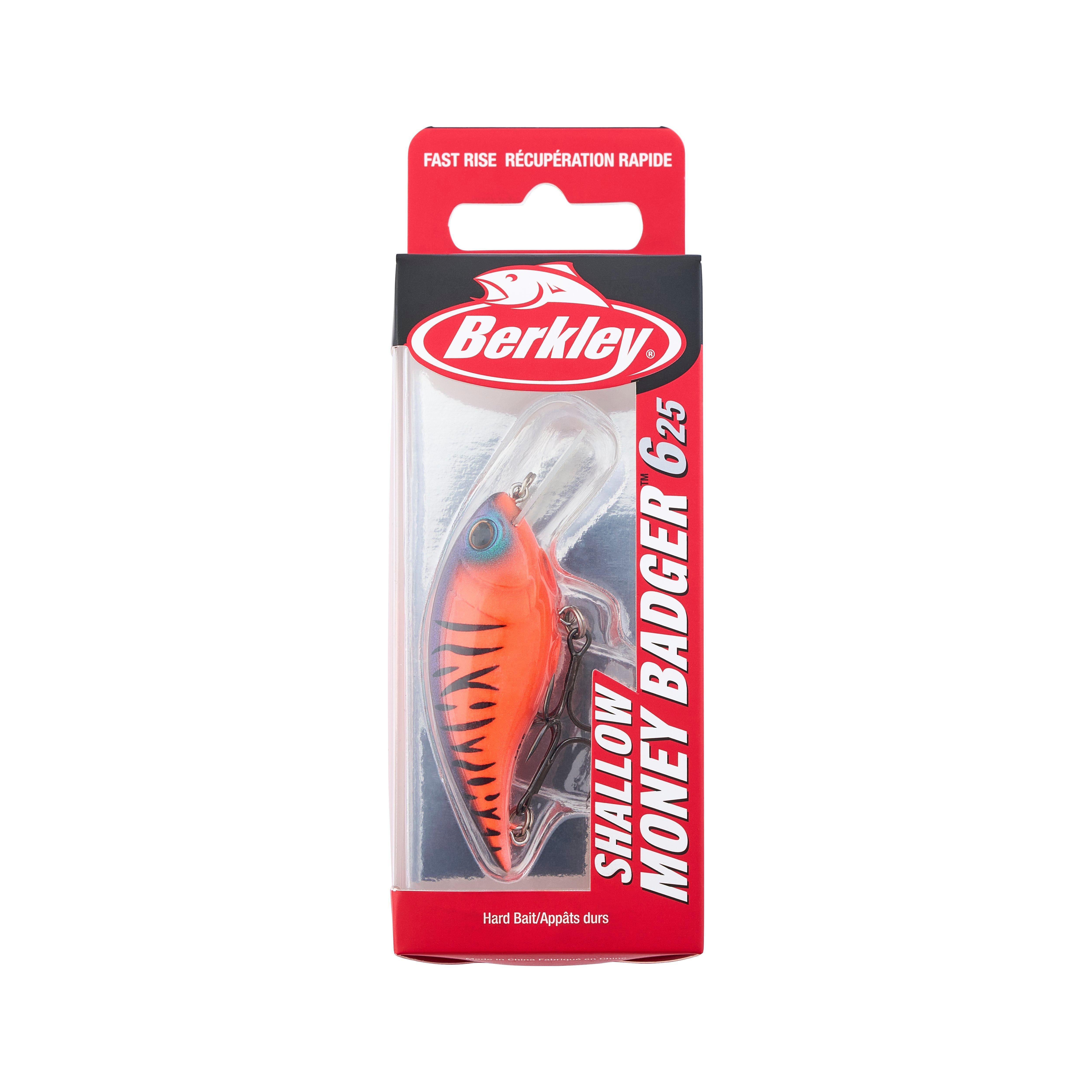 Berkley Shallow Money Badger Fishing Crankbait, 2.5 in, Hybrid Baitfish-Crayfish