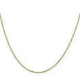 thumbnail image 2 of 18 Karat Yellow Gold 1mm D/C Spiga Chain, 2 of 4