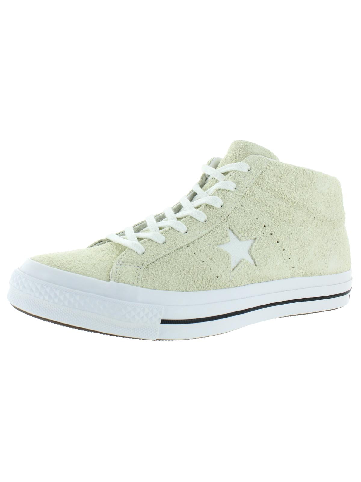 Converse Mens Mid Trainers Suede 