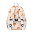thumbnail image 3 of Cartoon Pug Dog Backpack for School,Cute School Bag,Schoolbag with Adjustable Shoulder Straps & Padded Back,15"x11.42"x5.5", 3 of 6