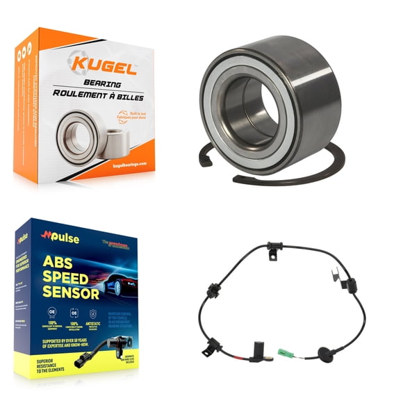 Kugel Kit de Roulement de Roulement Arrière et Capteur ABS pour Voiture Ford Escape Mercury Mariner avec Harnais; Système de Stationnement Automatisé 3.0L/2.5L 4 Roues - Côté Gauche Droit (Contact Conducteur) K7S-100666