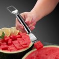 thumbnail image 4 of 2-in-1 Watermelon Fork Slicers, Watermelon Cutter Summer Fruit Cutting Fork, Head Fruit Forks Knife, 4 of 5