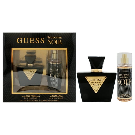 Guess Guess Seductive Noir , 2 Pc Gift Set 2.5oz EDT Spray, 4.2oz Fragrance Mist