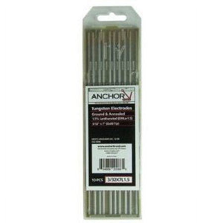 Anchor Brand 100-1/16X7L1. 5 Anchor 1-16X7 1. 5 Pct. Lanth. Tungsten 10Pk