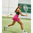 thumbnail image 6 of Athletic Skort Skirts for Women High Waisted Pleated Athletic Skort with 4 Pockets, Tennis Golf Running Casual Wear Rose red M, 6 of 8