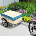 thumbnail image 5 of 50 kg Load Capacity Bicycle Trailer Cart, Transport Trailer Multiple Whales, Aluminum Utility Cargo Bike Trailer, 5 of 22