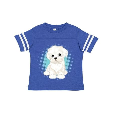 

Inktastic Maltese Puppy Dog Gift Toddler Boy or Toddler Girl T-Shirt