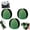 Black - Green, variant on 3PCS Hacky Sack Balls Professional Footbags, Durable Sand Filled Juggle Ball Set for Kids Teens Adults, Easy Control Freestyle Kick Bag