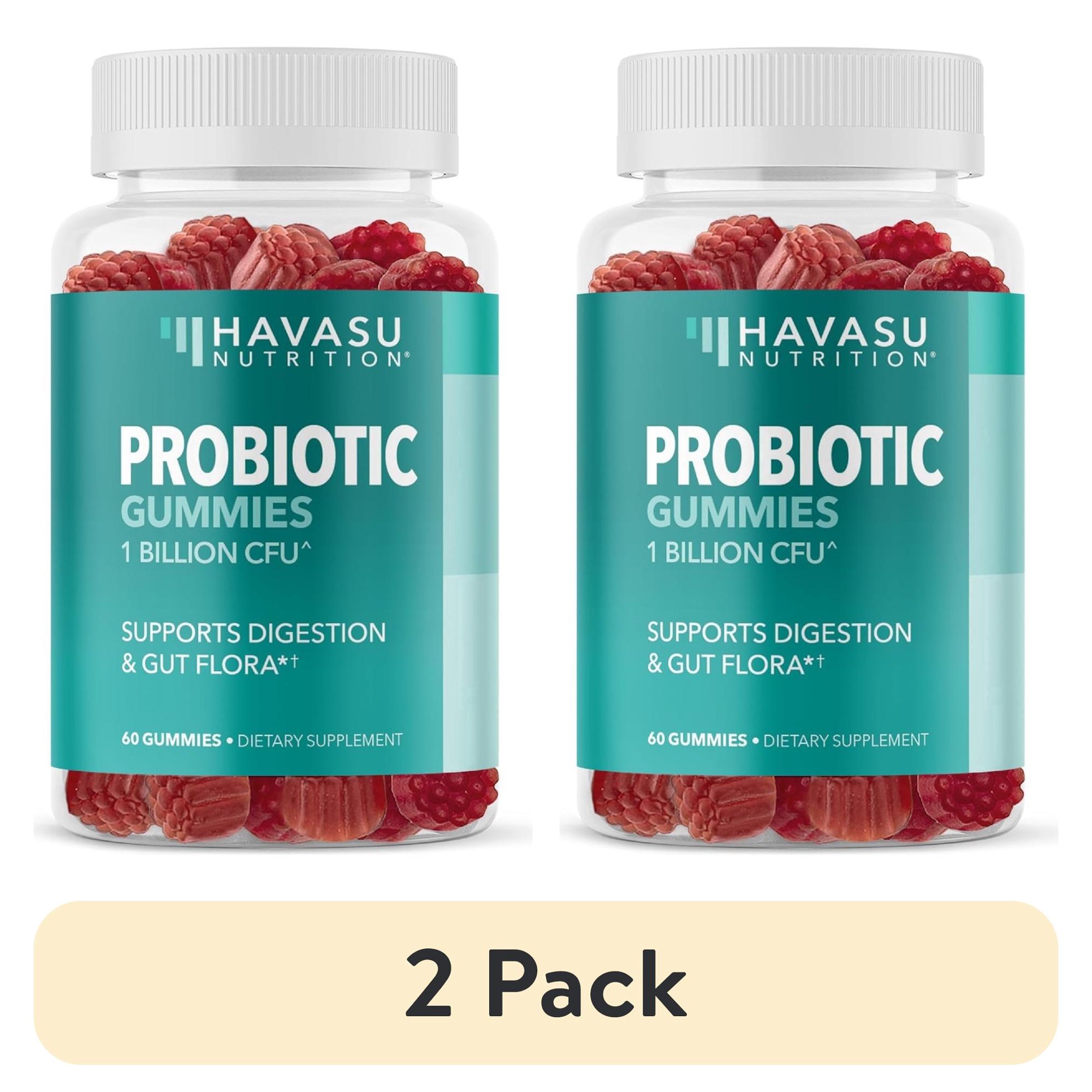 (2 pack) Havasu Nutrition Nitric Oxide Supplement with L-Arginine and Beetroot for Men and Women, 90 Gummies