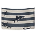thumbnail image 6 of Yayeee Tapestry Wall Hanging for Bedroom 60" x 40" Living Room Home Wall Art Decor, Dark Sharks, 6 of 7