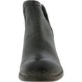 thumbnail image 3 of Diba True Womens Work Nerd Distressed Leather Ankle Boots, 3 of 3