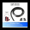 thumbnail image 5 of Car Trunk Spoiler Roof Lip Kit, Rear Trunk Lip or Roof Spoiler Sticker Bar, Car Rear Spoiler Rear Spoiler Kit ,Carbon,1x Trunk Spoiler,carbon fiber, 5 of 5