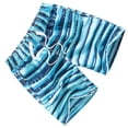 thumbnail image 2 of Bañador corto para niños con estampado y cordón de 3 bolsillos, de secado rápido, elástico, azul cielo, 3-4 años, 2 of 11
