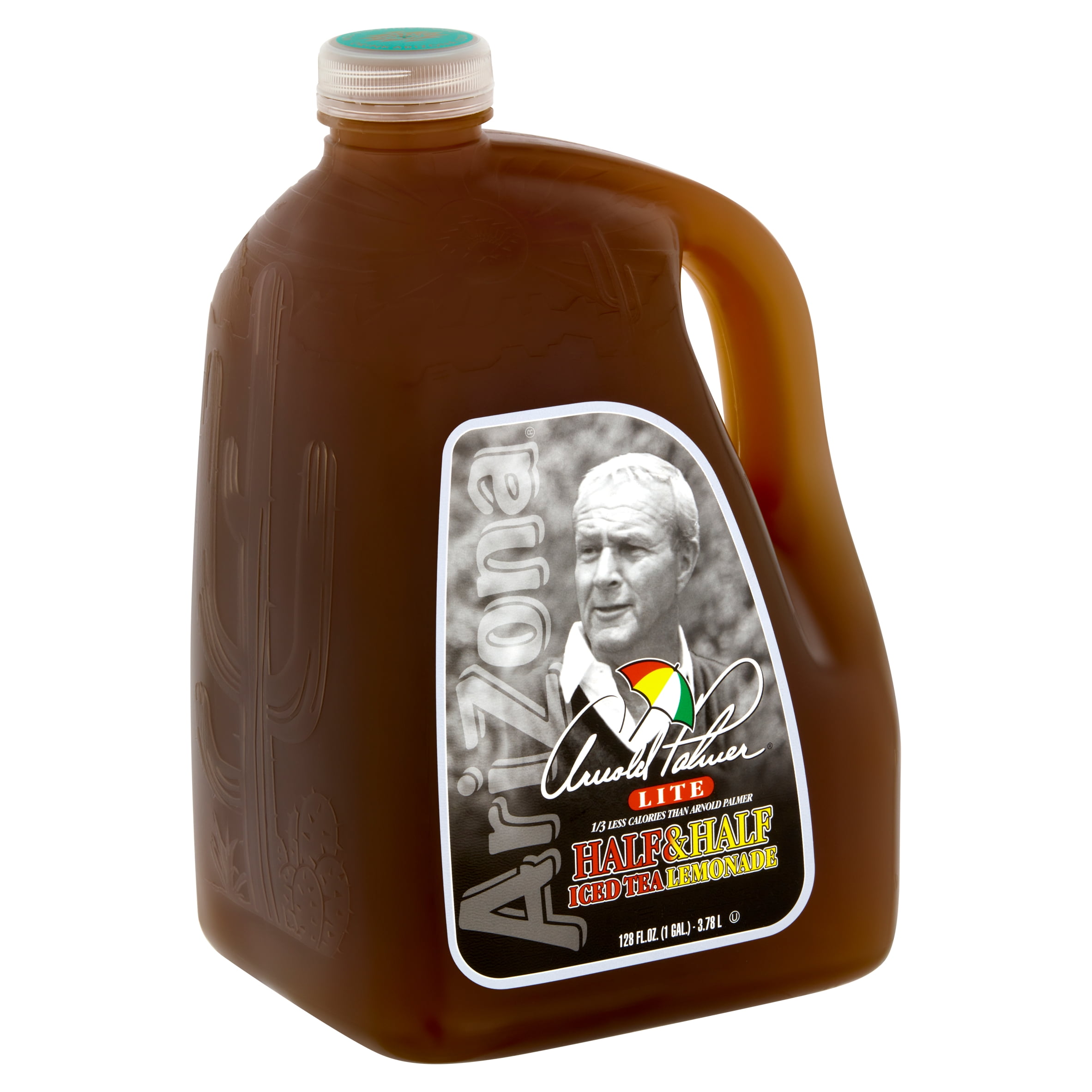 Arizona Arnold Palmer Lite Half & Half Iced Tea Lemonade, 128 fl oz