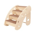 thumbnail image 4 of DimyFew Dog Stairs for Dogs with A High Bed - Climbing Ladder Made of [material Not Specified], Practical, Compact And Versatile, for Sofa, Car, Home And Couc 4 Step, 4 of 8