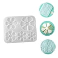 thumbnail image 5 of OUNONA Reusable White Silicone Petal Mold for Creative DIY Crafting and Ornament Making, 5 of 8