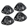 thumbnail image 1 of Bewildely RCGOFOLLOW llantas de Metal duraderas llantas de rueda Rc resistentes al desgaste neumático para 1/10 Axial SCX10 90046 D90 TRX4 Kits de construcción modelo TYPE1, 1 of 6