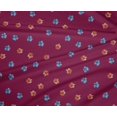 thumbnail image 4 of oneOone Polyester Lycra Fabric Artistic Floral Flower Printed Fabric 1 Yard 56 Inch Wide, 4 of 4