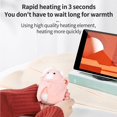 thumbnail image 3 of Hand Warmer With Power Bank Dual-Purpose USB Adjustable Outdoor Charging Explosion-Proof Three Bear Portable Hand Warmer, 3 of 9