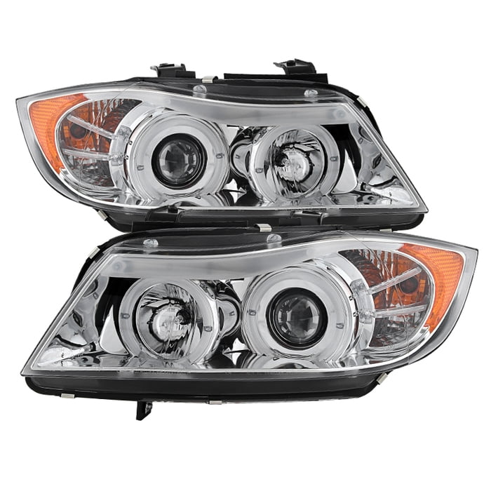 Spyder BMW E90 3Series 0608 4DR Projector Headlights LED Halo