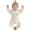 Blanc, variante sur RXMEKW Ensemble Thermique à Entrejambe Ouvert avec Cardigan pour Bébés Haut et Pantalon Doublés en Polaire Hiver Vert 66