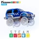 thumbnail image 4 of Juego de coches de juguete PicassoTiles magnéticos, 3 unidades con iluminación LED, más de 3, 4 of 8