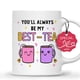 thumbnail image 1 of Taza de café Gossby Best-Tea, 330 ml, cerámica blanca, 1 of 9