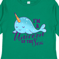 thumbnail image 4 of Inktastic Cute Narwhal I'm a Unicorn of The Sea Girls Long Sleeve Toddler T-Shirt, 4 of 5
