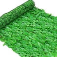 thumbnail image 1 of ZAXARRA Pastoral Style Artificial Leaves Fence Rectangular Fencing Barrier, 1 of 2
