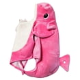 thumbnail image 5 of Bjutir Shark Romper Girls Boys Long Sleeve Hooded Jumpsuit Warm Outdoor Wear Bodysuit Size 1-6 Years Pink, 5 of 5