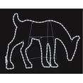 thumbnail image 3 of Roman Décoration de Noël Silhouette de Cerf Extérieur avec Éclairage LED - 31 Pouces - Blanc Pur, 3 of 3