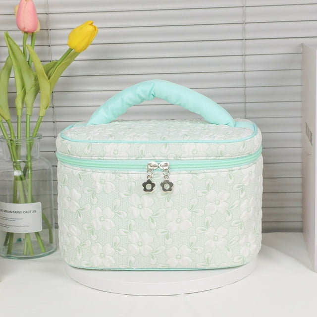 Danhjin Trousse de Maquillage de Voyage avec Grande Capacité Sac de Rangement pour Cosmétiques