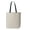 Natural/ Navy, variant on Q-Tees Color Handles 11L Canvas Tote Bag, Style Q4400