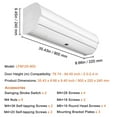 thumbnail image 2 of Commercial Unheated Air Curtain 36" 900CFM, Heavy Duty Wall Mounted Indoor Fan for Doors, 2-Speed 110V with Limit Switch, 2 of 11