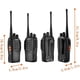 thumbnail image 3 of Walkie Talkie, Radios de Comunicacion, Walkie Talkie Recargable con Auriculares y Altavoces. Radios de Comunicacion Largo Alcance, para Logística y Almacenaje, Hostelería, Montañismo, Etc (2 piezas), 3 of 7