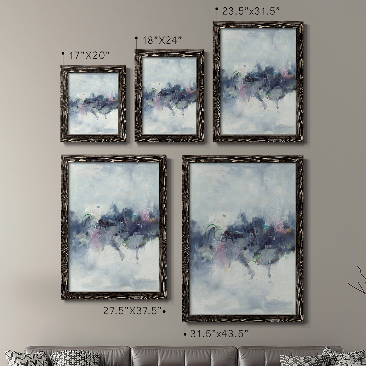 Birds I - Premium Framed Canvas 2 Piece Set - Ready to Hang