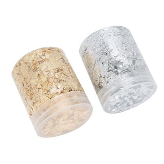 Foil Chip Glitter Pots Manicure Sequins, 3D DIY Gems Nail Art Decoration  Kit, Multicolor Gold Silver Flakes Acrylic Crystals Accessories Set,1 Boxes  