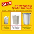 thumbnail image 5 of OdorShield Kitchen Drawstring Bags, Gain Original, 13gal, White, 80/BX, 3 BX/CT, 5 of 10