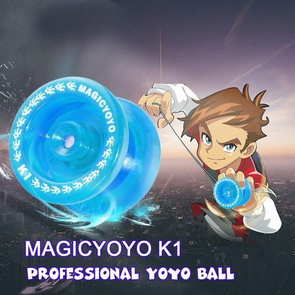 TFixol MAGICYOYO K1 Spin ABS Yoyo 8 Roulements à Billes KK avec Ficelle Tournante pour Enfants