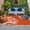 Orange, variant on Coral Brown Outdoor Rug 4x6 Ft, Non Slip Washable Area Rug, White Coastal Ocean Marine Nautical Beach Patio Rugs Carpet Runner, Large Floor Mat for Indoor/Outdoor Deck Porch Camping