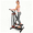 black, variant on SAYGOGO Air Walk Elliptical Machine - Foldable Cardio Cross Trainer Glider for Full-Body Low-Impact Exercise with LCD Display Ideal for Home Gym