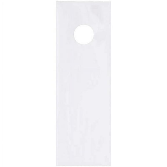 Partners Brand Bag,Doorknob,Poly,4"x10",2M,Clear,PK1000 PBDK0410