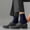 Dark Blue, variant on ZZwxWA Mens Above Ankle Thin Cotton Quarter Crew Socks Classic Lightweight Moisture Wicking Work Socks Discount